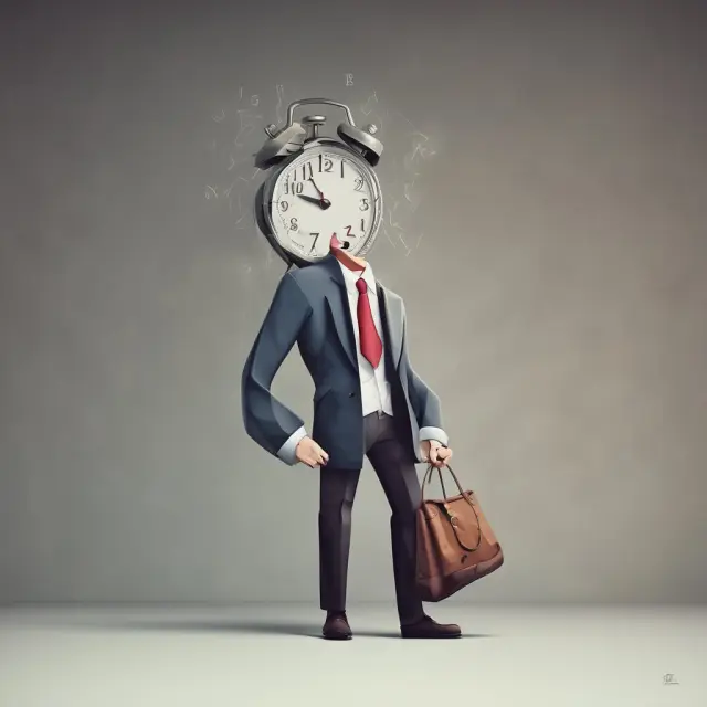 A taxpayer bearing the weight of an old yoke while a clock ticks ominously, symbolizing long-term financial burden and uncertainty in private finance initiatives.