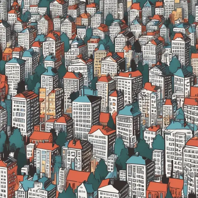 Metaphorically depicting the transition of government entities into private ownership (public-to-private) and publicly traded companies into private domains (corporate privatization)
