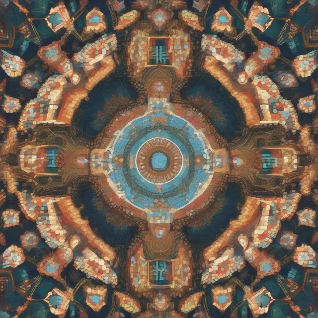 A colorful kaleidoscope depicts a series of significant privatization examples, from the fall of the Soviet Union to contemporary US policies.