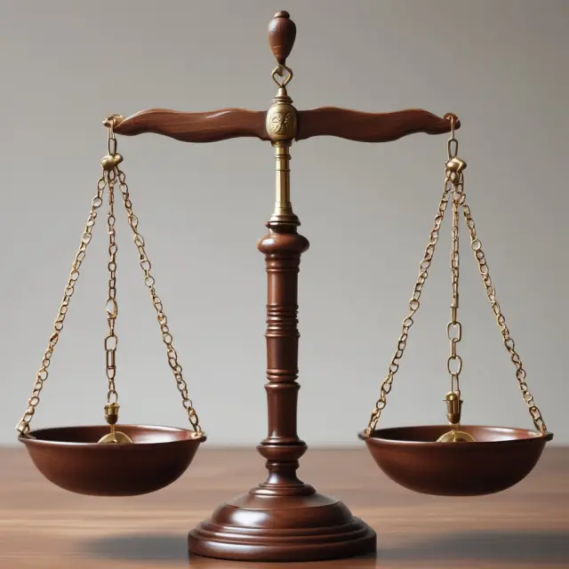 An image of a balance with 