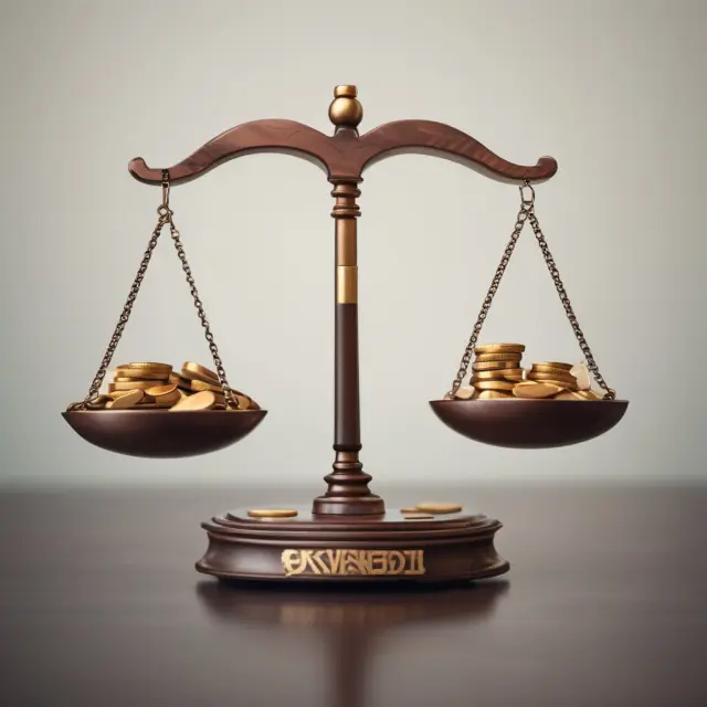 Balance scale weighing prevention and risks, favoring prevention in a thriving economy