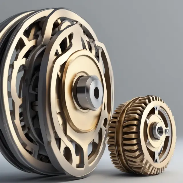 A scale balancing gears representing the delicate balance between maximizing production and minimizing resources in economic analysis