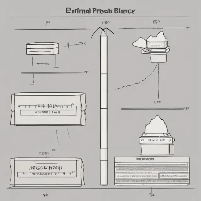 A balanced scale illustrates optimal production allocation between textbooks and computers based on the Production Possibility Frontier (PPF)