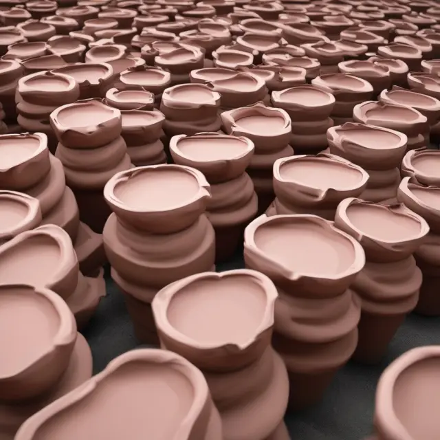 A potter at work, shaping the PPF curve from clay, as market forces influence resource allocation