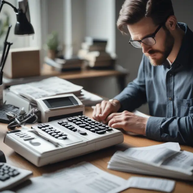 Financial analyst evaluating company