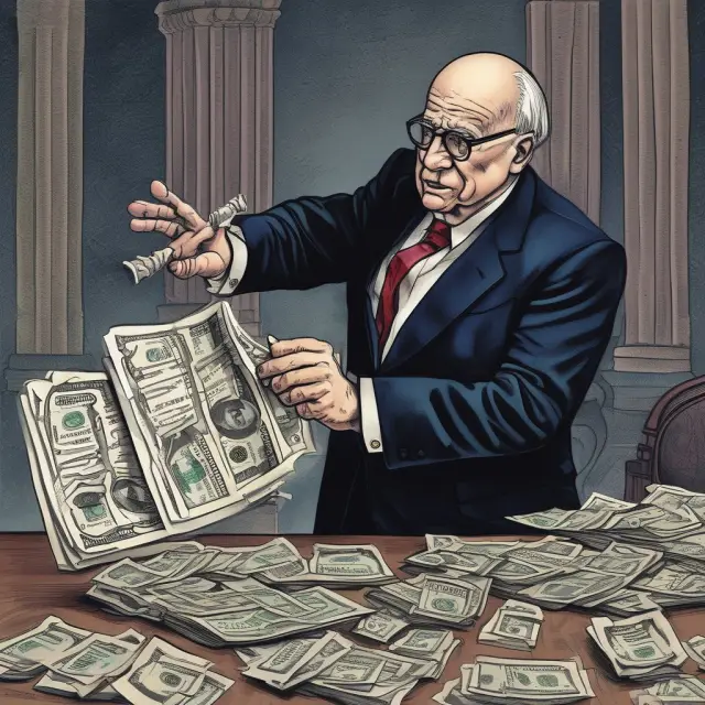 Two sides of a coin representing regulatory compliance and innovative trading, with the Volcker Rule standing between them