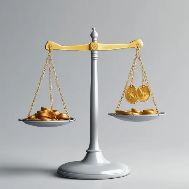 Gold coins represent maximum contribution limits, while silver coins depict minimum limits on a balance scale, reflecting the role of national provident funds in securing financial futures.