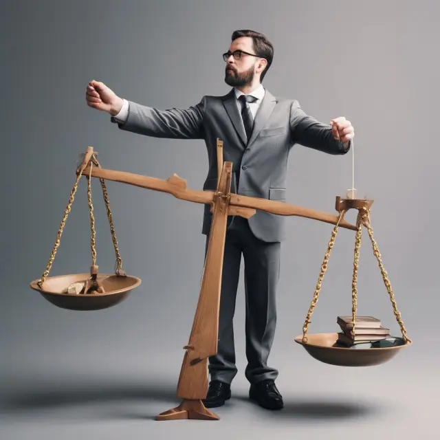 Accountant balancing AR with provisions, preventing overstatement of assets