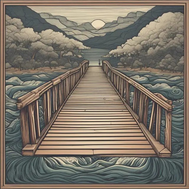 Bridge symbolizing the proxy statement connecting investors with company management and governance information
