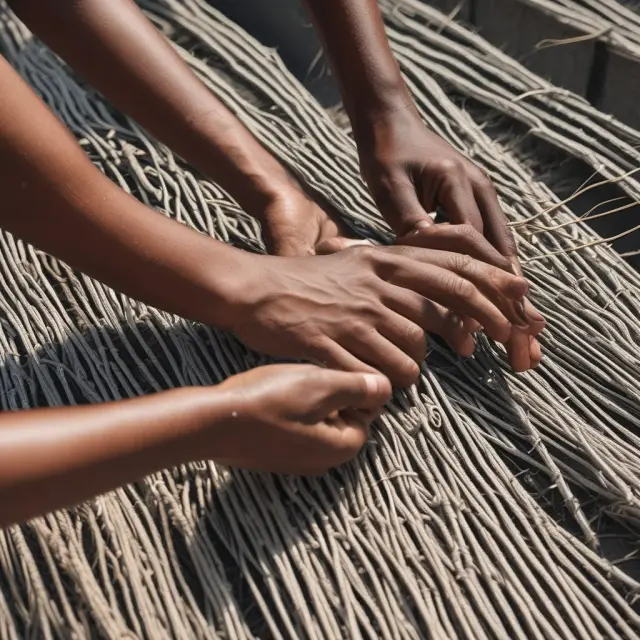 Two hands symbolizing private and public sectors forming a strong partnership, building infrastructure projects