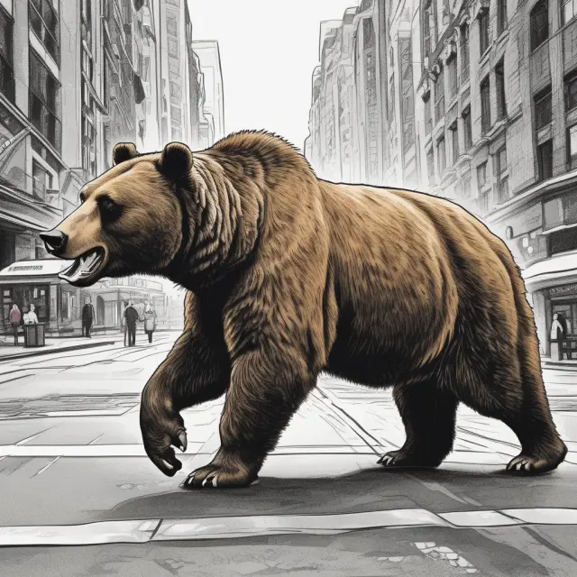 Bull market with mirror bears representing pullbacks, potential trend reversals looming