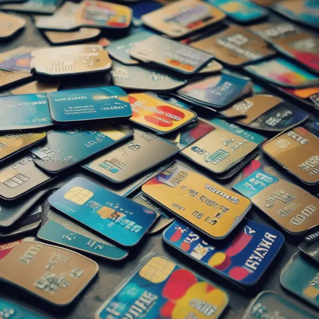 A butterfly transforms from a caterpillar to represent credit card companies