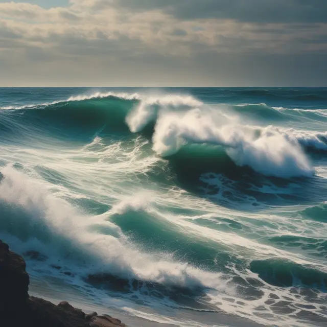Comparison of a fixed rate APR as a stable rock and a variable rate APR as a dancing wave to illustrate the contrast between consistency and instability in their application