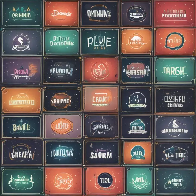 A celestial scene featuring various successful pure play companies represented as bright stars in a constellation, illustrating their unique and powerful presence in their respective industries