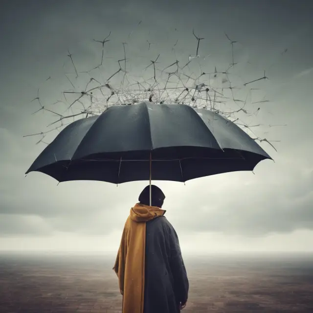 An insurance umbrella protects an individual from unforeseen pure risks in various aspects of life