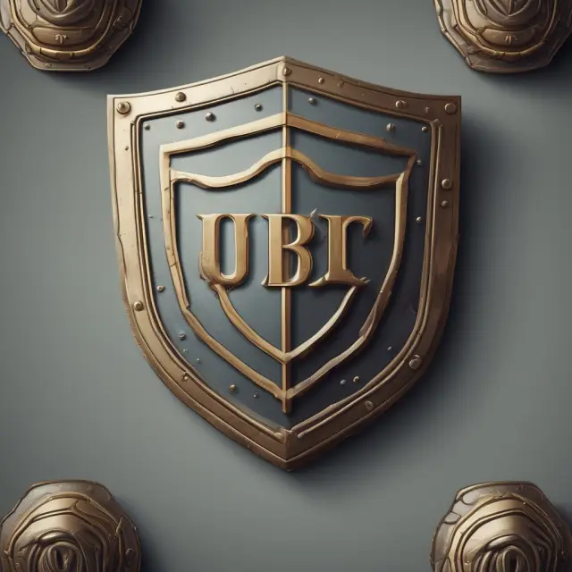 Image of a shield emblazoned with a put option symbol, signifying protection and risk management.
