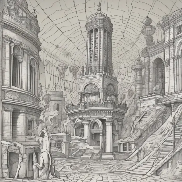 A spider spinning intricate webs, symbolizing PVIFs connecting future financial returns to present worth for effective decision making in finance and investments.