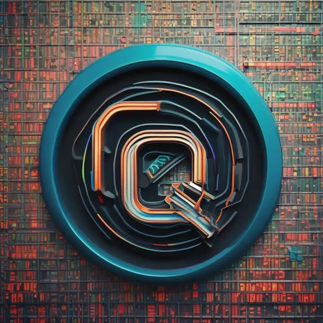 Visualization of Nasdaq ticker symbol Q transforming into the Financial Status Indicator (FSI), showcasing a more transparent and detailed approach to understanding companies