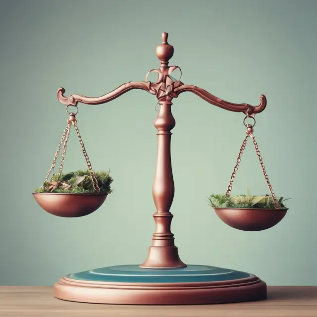 A set of scales balanced between adoption expenses and tax benefits