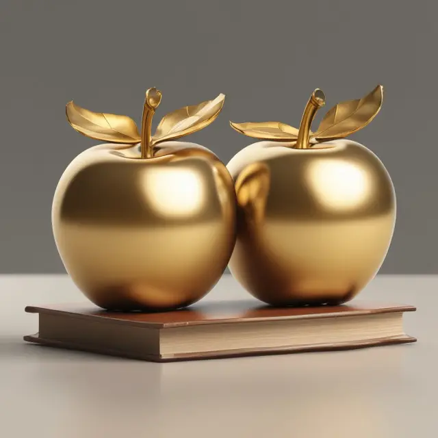 A golden tree laden with fruit: Apples represent privileged QEPs and their investment expertise.