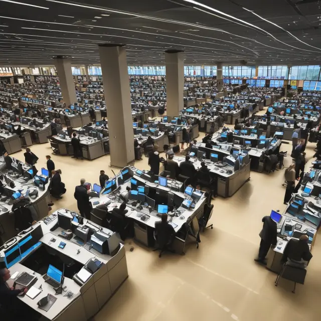 An image of QIBs conducting transactions on a bustling trading floor, reflecting secure deals in Rule 144A offerings