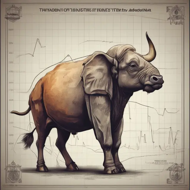 A bull symbolizing India
