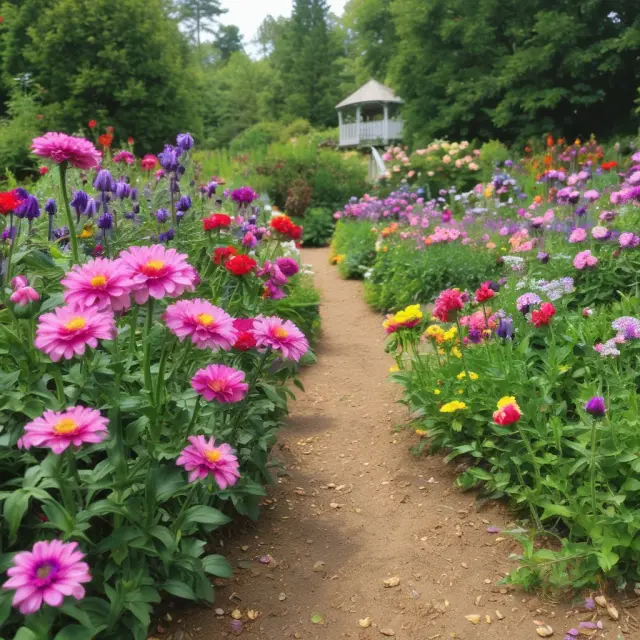A vibrant garden with tax-sheltered seeds growing into maturity, symbolizing the growth of retirement savings through tax advantages