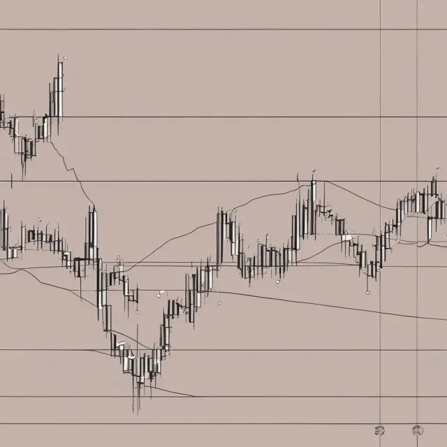 A QStick indicator with a beacon-like signal line indicating potential buy and sell signals based on the relationship between the indicator values.