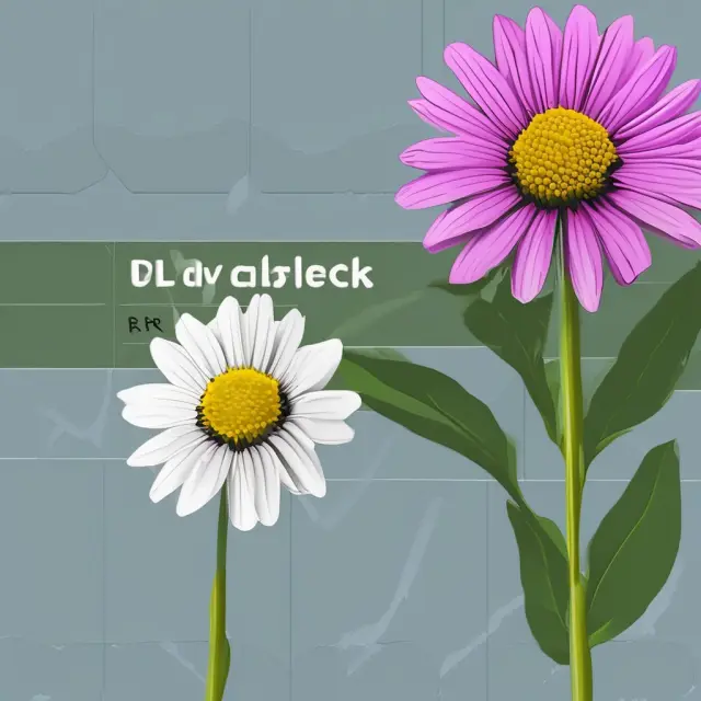 A blooming garden filled with quarter-to-date report flowers, signifying the progress of a company