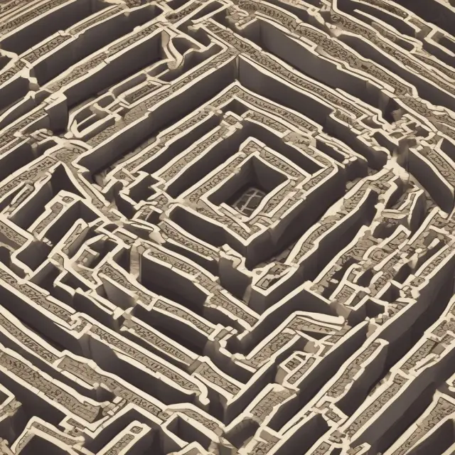 Foreign investors navigate complex Chinese regulations, represented by a labyrinthine Silk Road maze