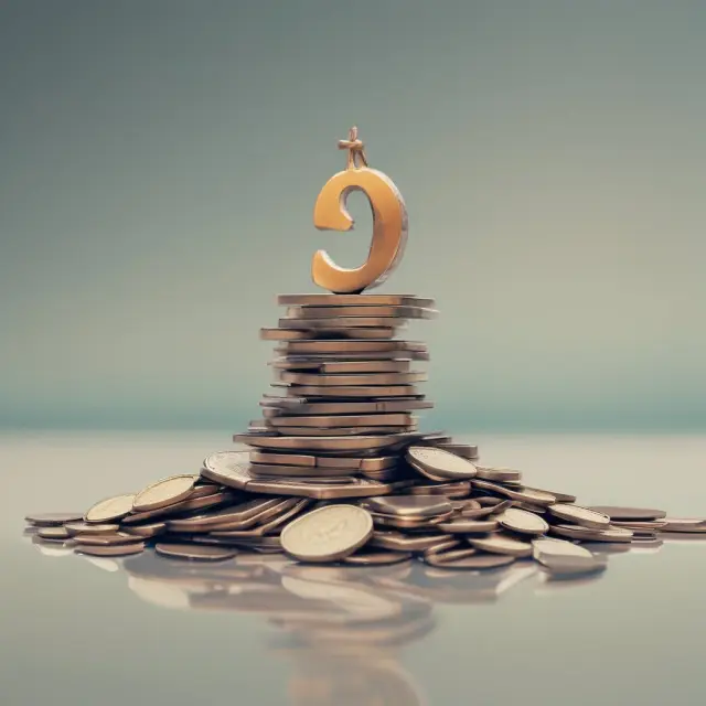 Image of a scale tipping toward an unpredictable QLAC contract with question marks on the uncertain side