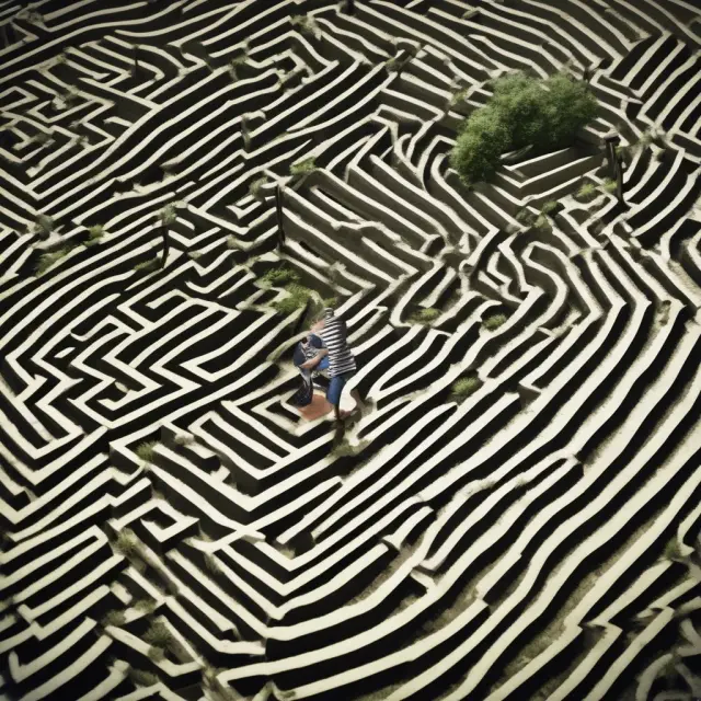 A grantor stands in a labyrinth of parcels, pondering the interplay between adjoining lands, trust terms, and potential sales, all while considering tax consequences