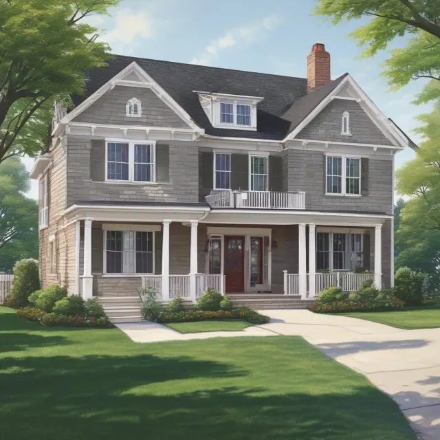 A $1m house transforms as a father transfers its interest to his daughter over a decade, illustrating QPRT tax savings and estate planning