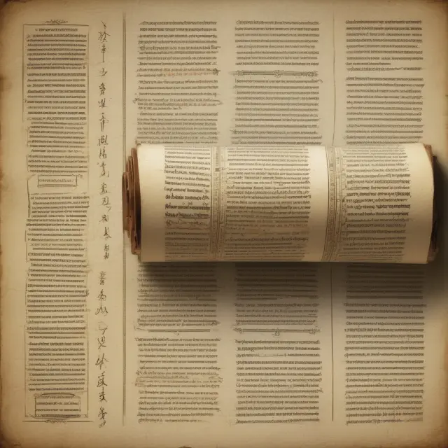 A parchment with four seals, symbolizing the IRC