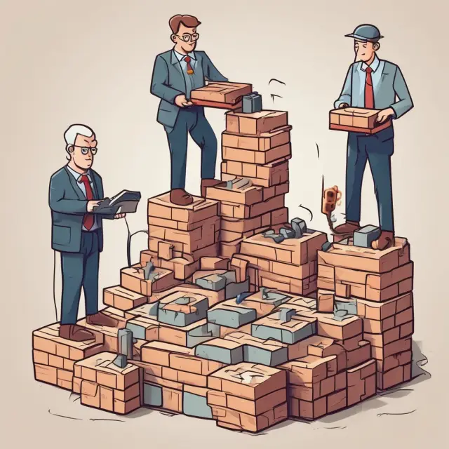 Three professionals building a fortified trust structure: Trustee, Custodian, and Investment Advisor adhere to IRS regulations for a compliant 401(a) tax-advantaged retirement plan