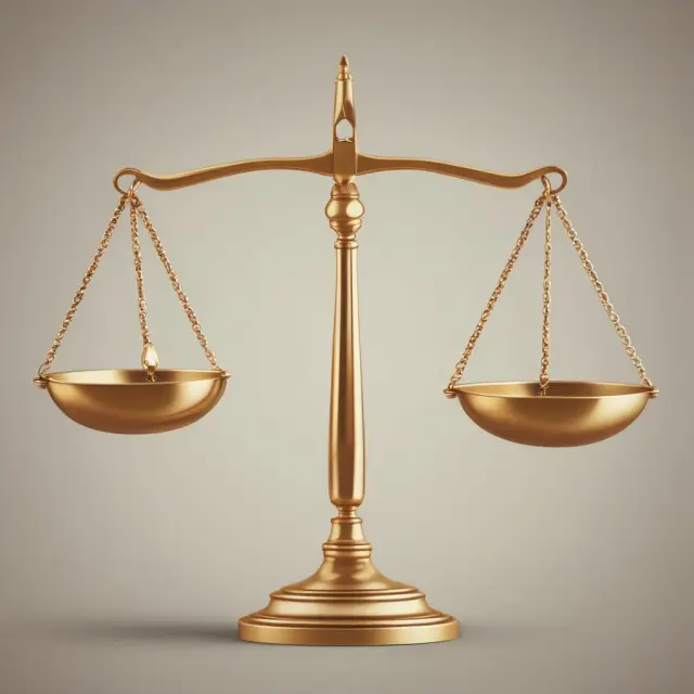 A golden scale balanced between stock bonus, pension, and profit-sharing plans to represent the various types of qualified trusts and their importance in retirement planning