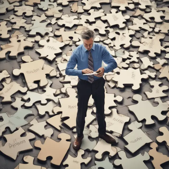 An image of a plan administrator and record keeper working together to manage a jigsaw puzzle depicting retirement annuities, emphasizing their roles in maintaining regulatory compliance.