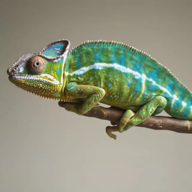 Chameleon morphing through various stages of life - new child, marriage, divorce, job loss, and ACA milestones - illustrating qualifying events for health insurance adjustments.