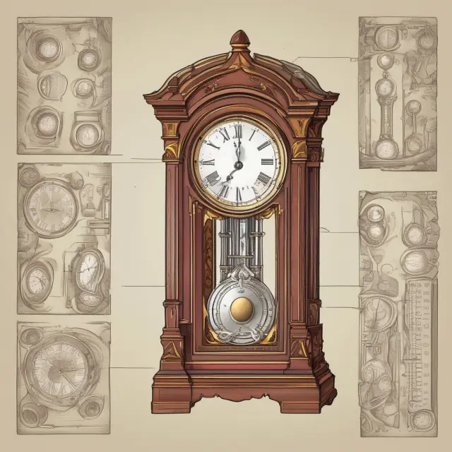 A grandfather clock with removable dials represents various support tests for qualifying relatives