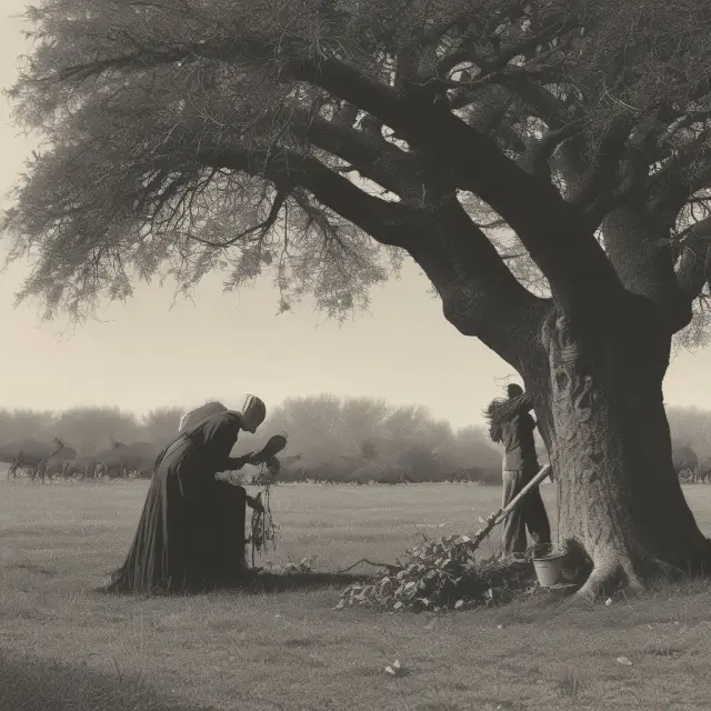 A grieving widow maintaining a household for her children and paying for their home expenses.