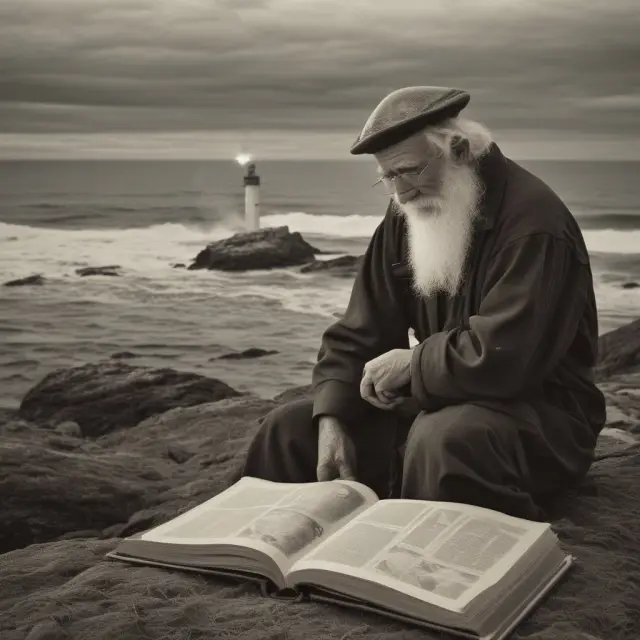Lighthouse keeper mourning lost loved ones while caring for dependent children