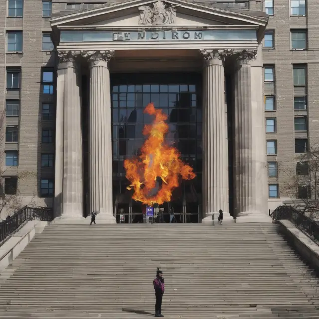 Phoenixes symbolizing Enron and WorldCom rising above the ashes, illustrating lessons learned from poor earnings quality