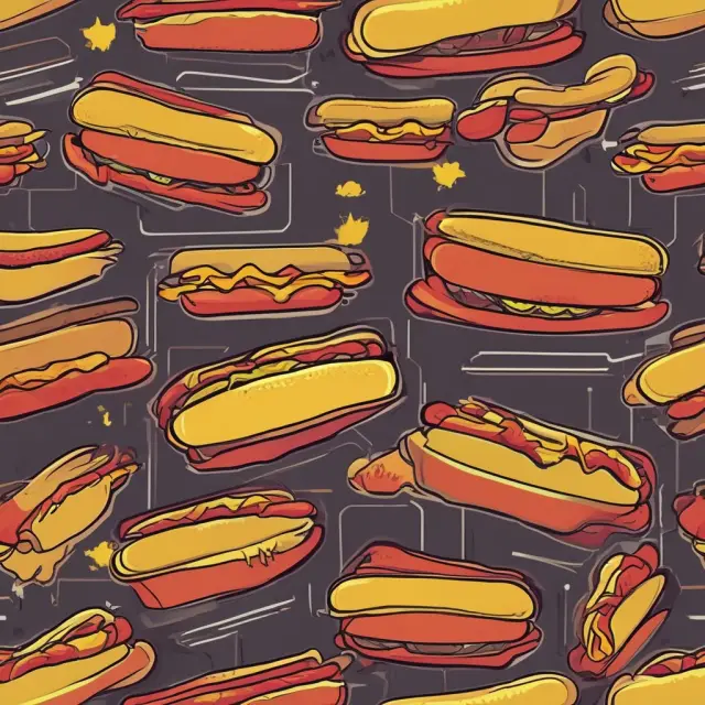 Consumers holding hands release hot dogs along an inverse curve as price changes, symbolizing demand and quantity demanded.