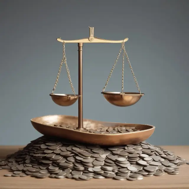 Three scales: income, consumer preferences, and taxes, influencing the balance of quantity demanded for various products