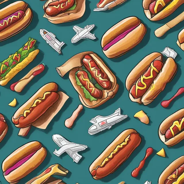 Hot dogs, Netflix logo, and a plane illustrate how changes in price impact the quantity demanded through real-world examples.