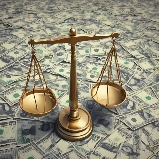 An international investor holding a shield inscribed with Quanto options, balancing scales representing domestic and foreign currencies.