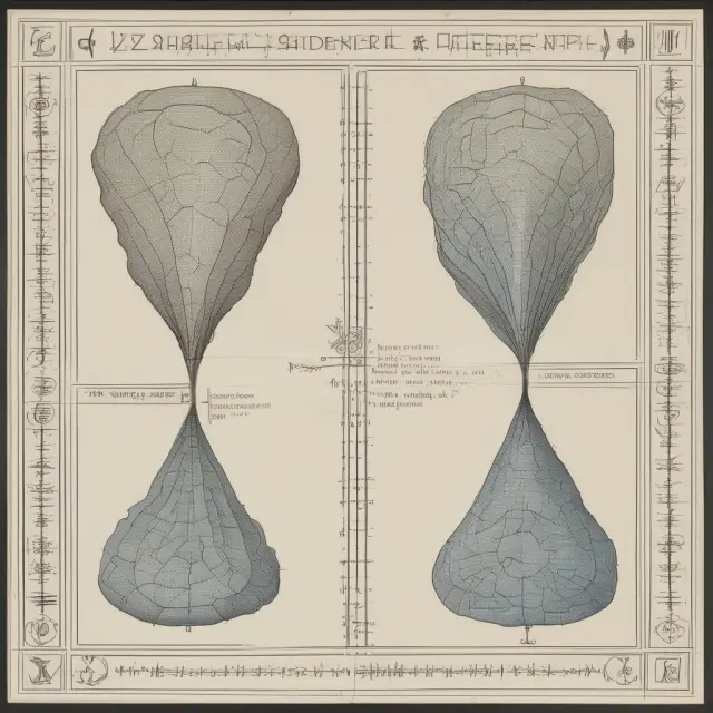 Visualization of Quartiles and Percentiles represented as a balanced scale, with intervals and positions within distribution displayed