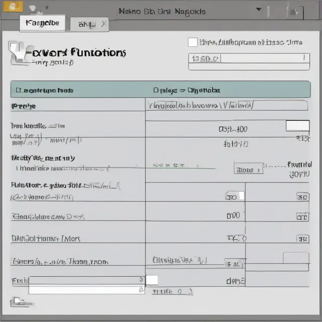 An Excel calculator with a magnifying glass, discovering Quartile values within a dataset