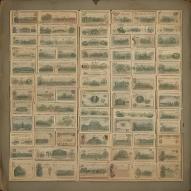Visualization of British banknotes