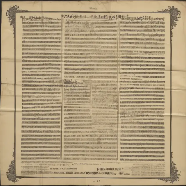 Image of an ancient scroll unfurling, displaying information relevant to the IPO quiet period and market insights